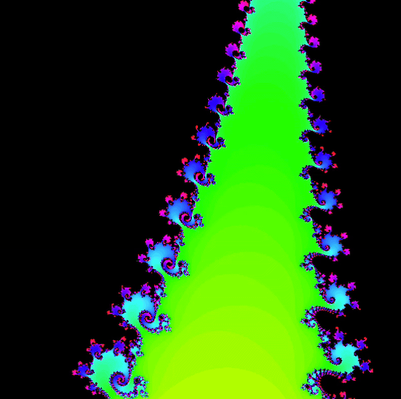 Mandelbrot Spiral Deep